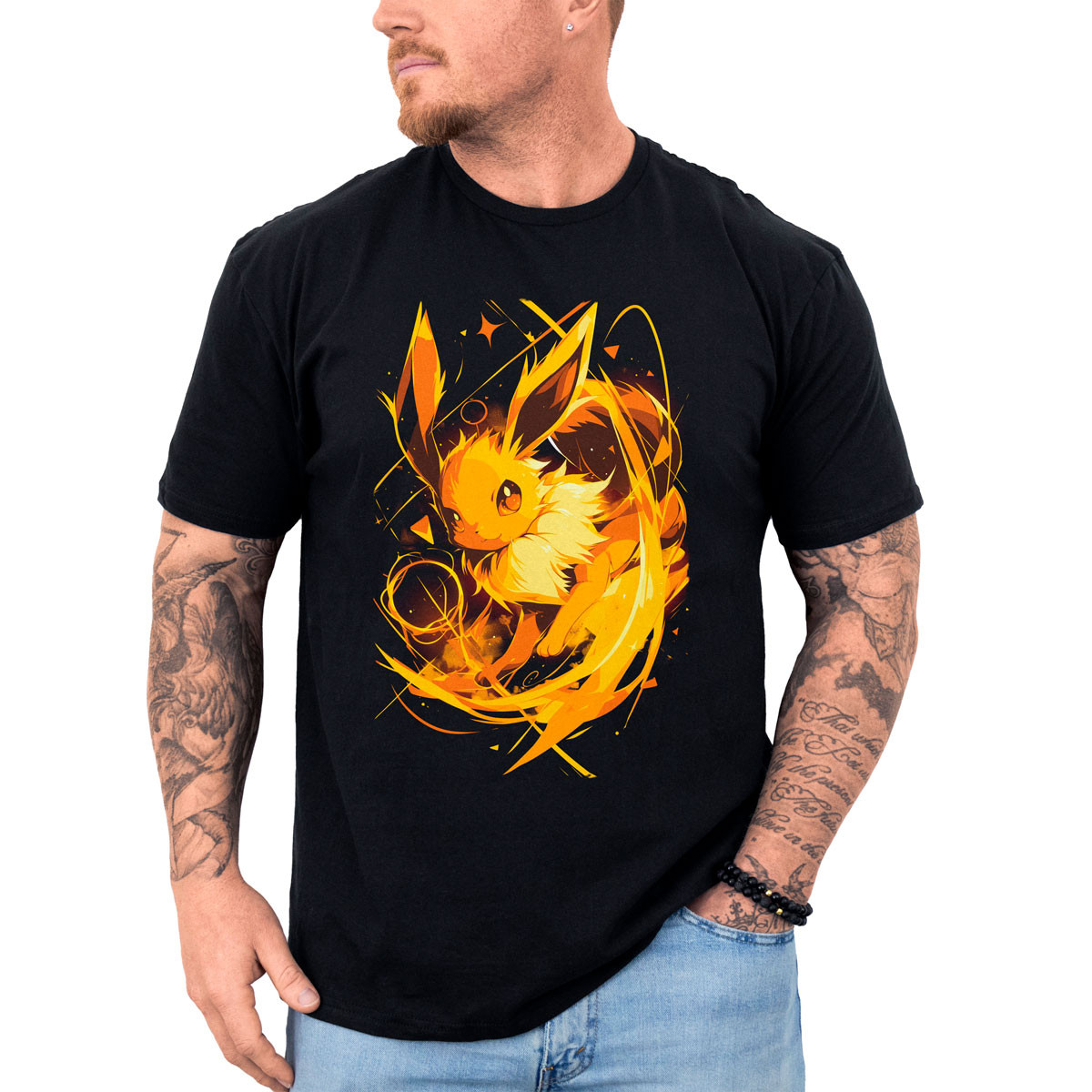 poleras-anime-eevee-glowing-pokemon-entrenador