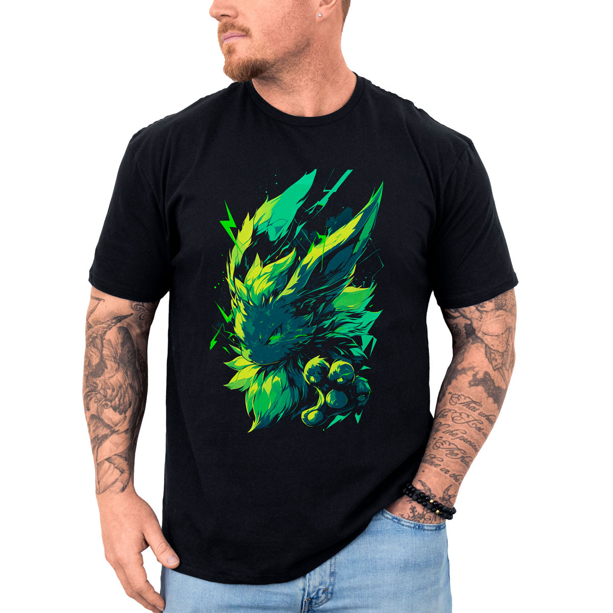 poleras-anime-eevee-growl-dise-o-corta-manga-gimnasio