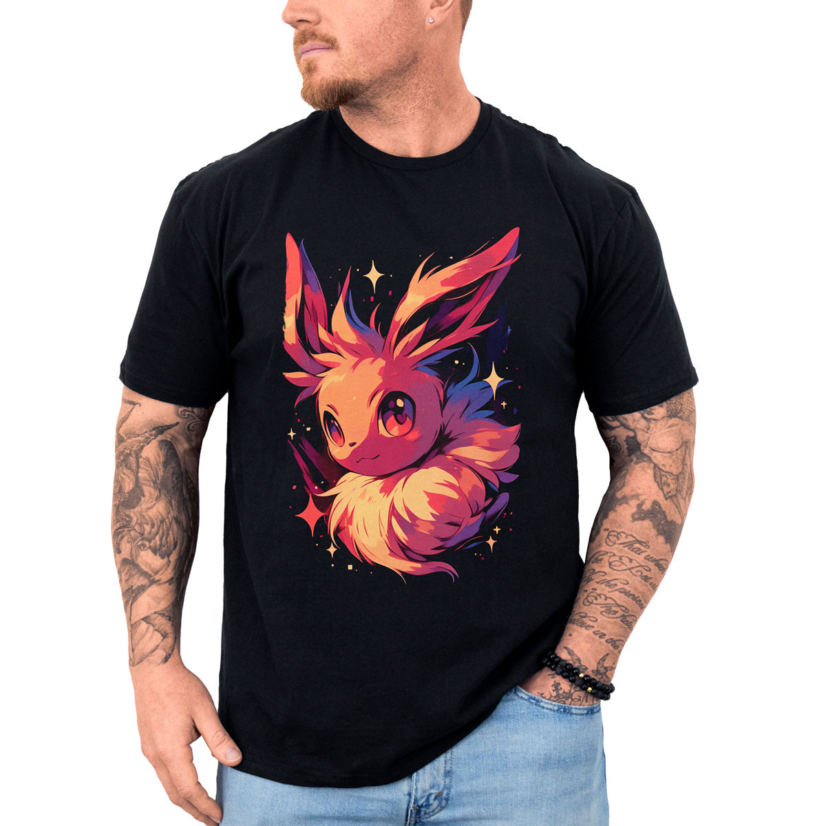 Poleras Anime Eevee Shiny Pokemon - Unika Tienda Online