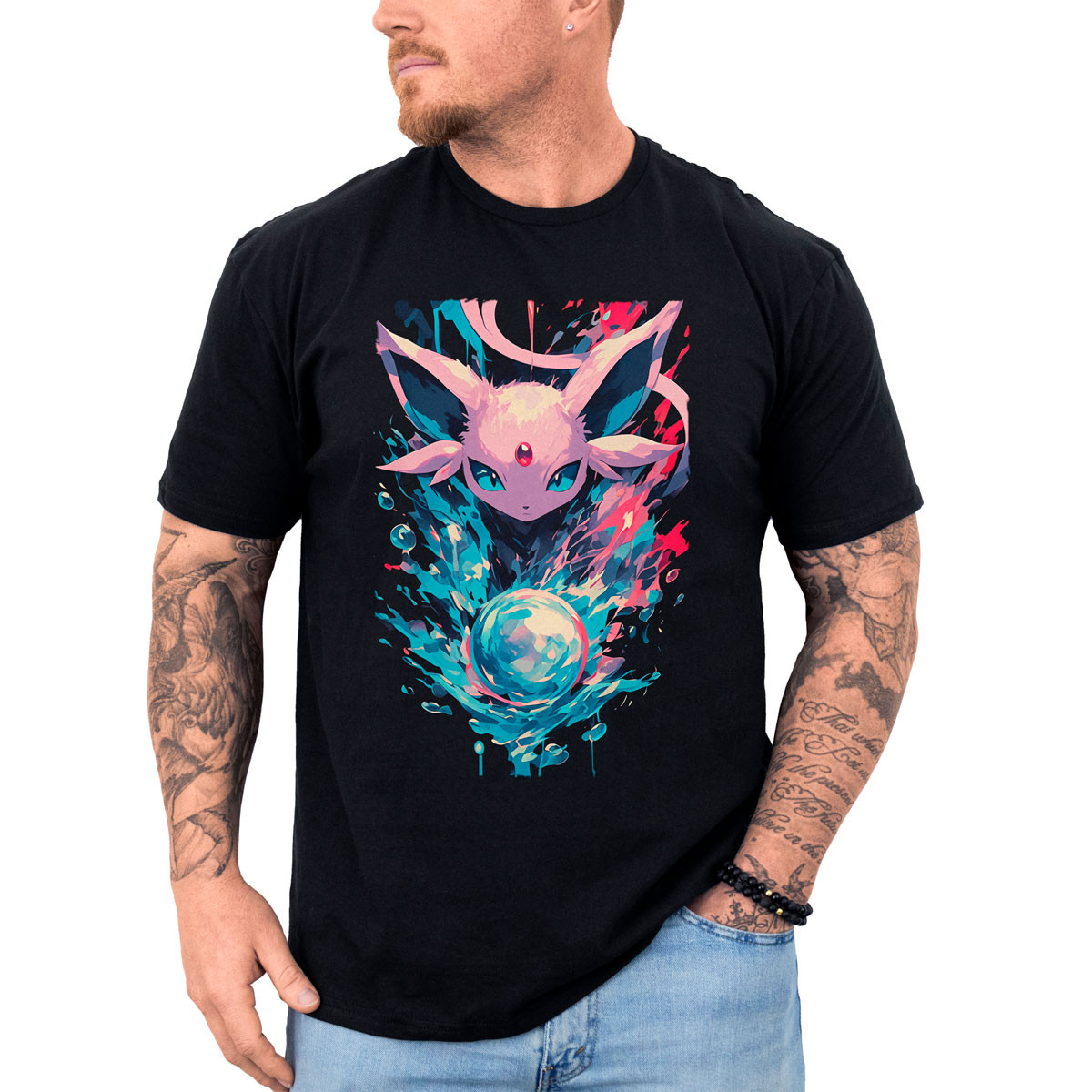 poleras-anime-espeon-charm-dise-o-calidad-alta