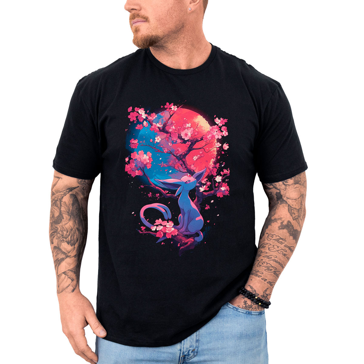 poleras-anime-espeon-con-dise-o-suave-de-flores-de-cerezo