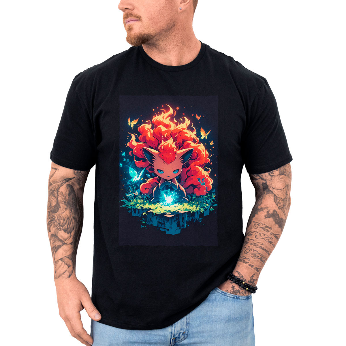 poleras-anime-estampada-entrenador-vulpix-pokemon-black