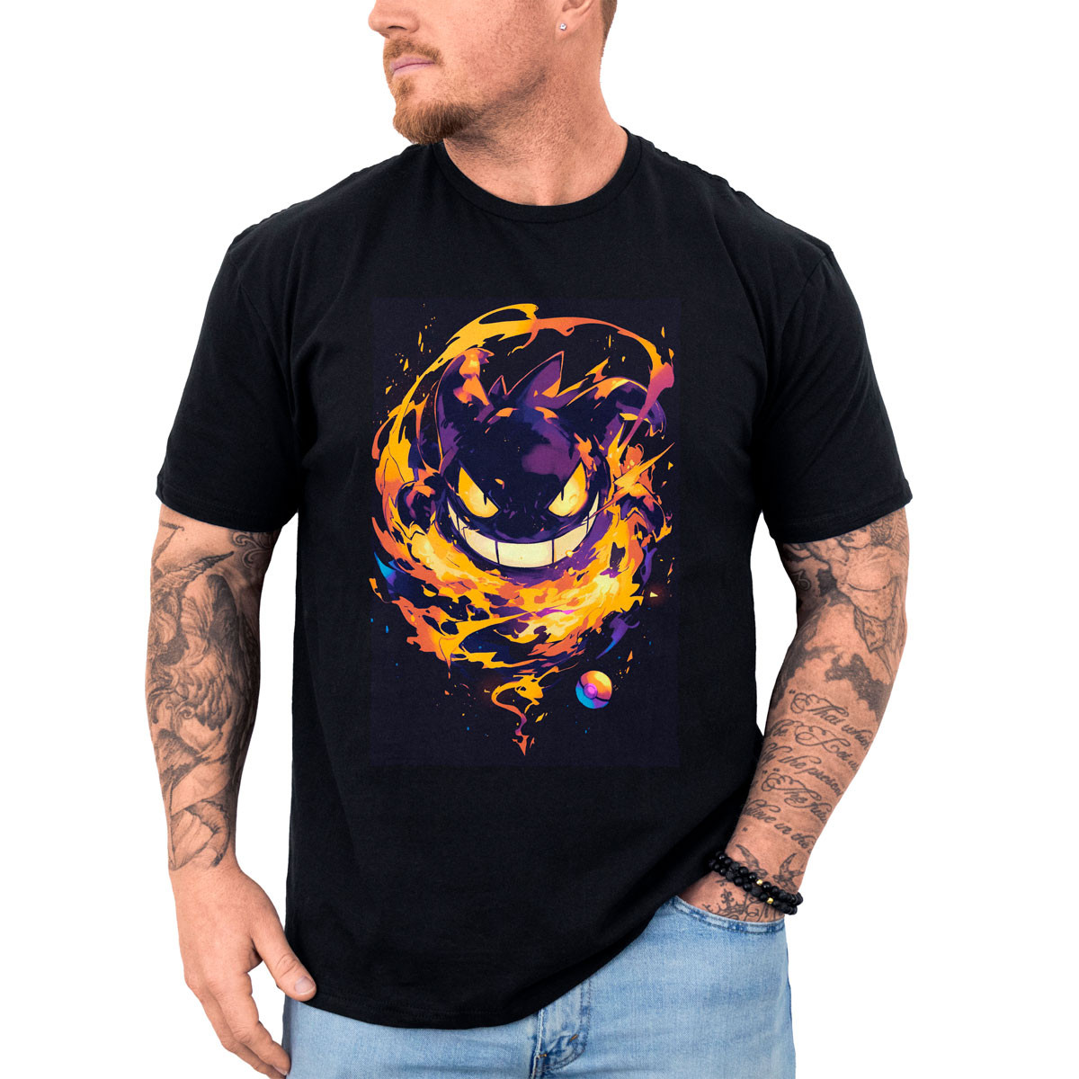 poleras-anime-estampada-frontal-gastly-dream-eater