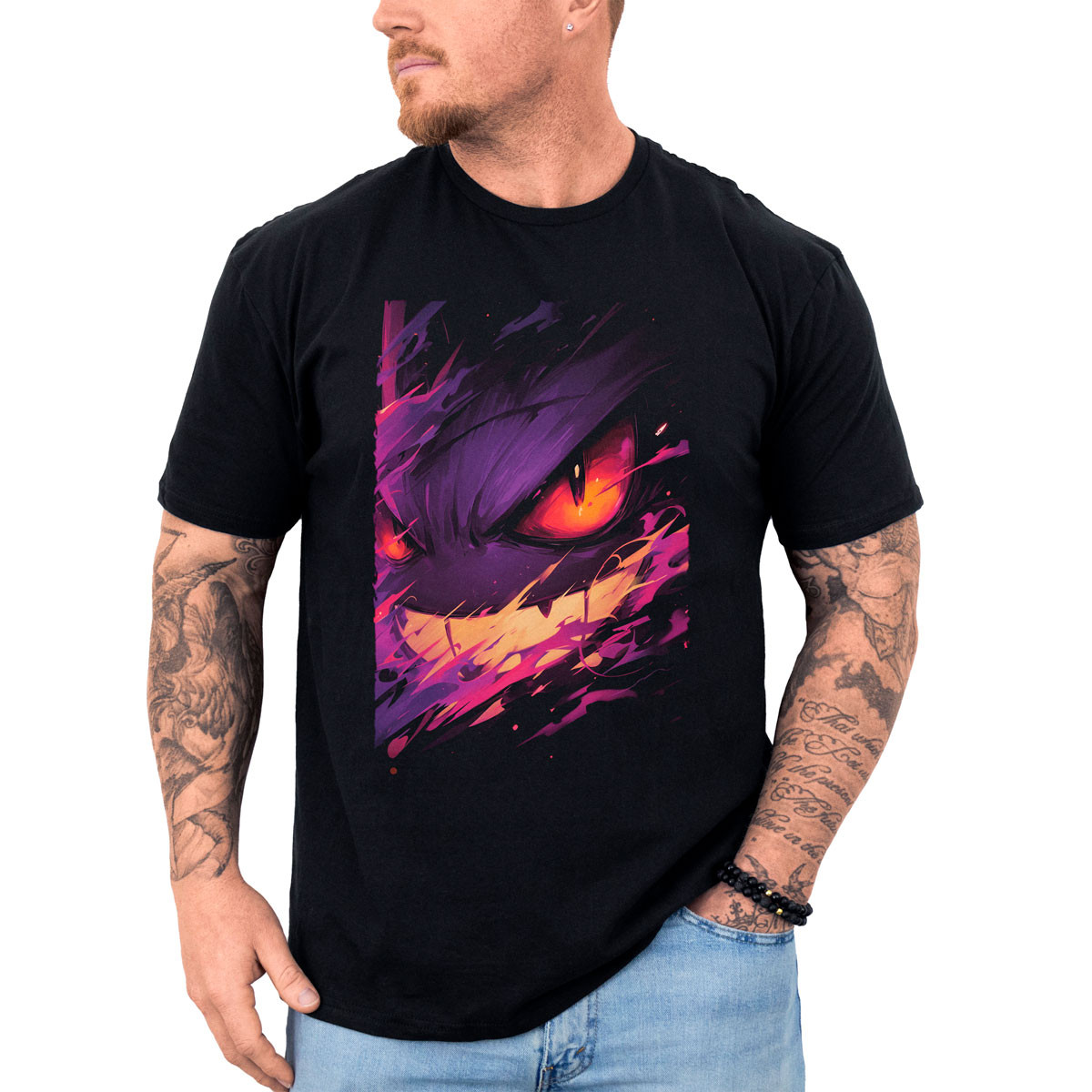 poleras-anime-estampada-frontal-pok-dex-gengar-eyes-pok-mon