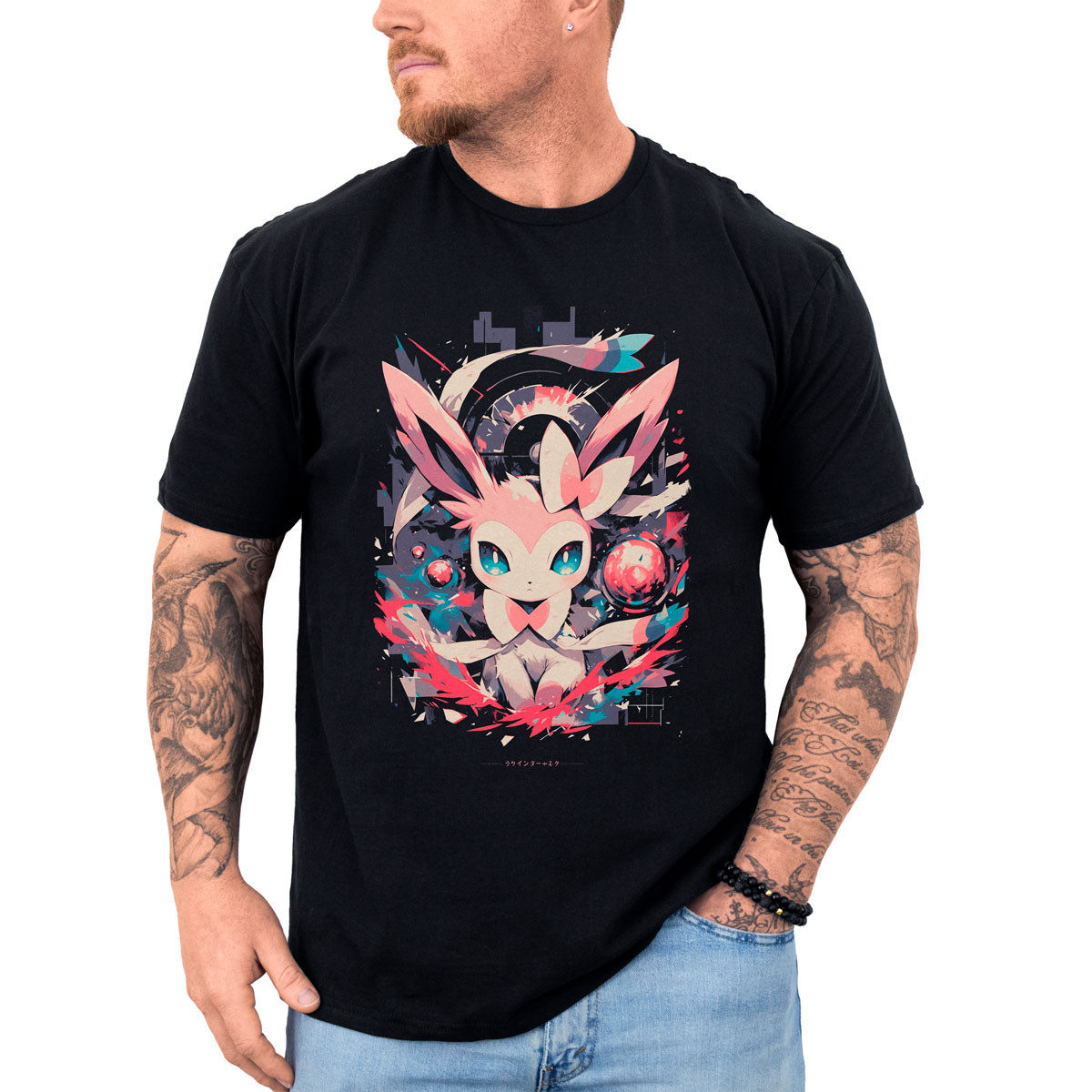 poleras-anime-estampada-frontal-sylveon-babydoll-eyes