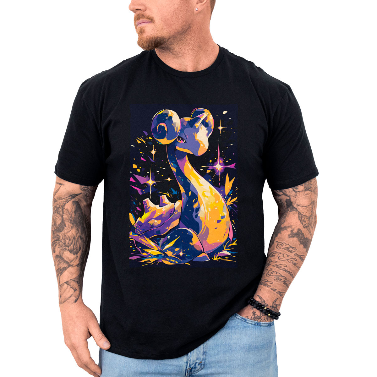 poleras-anime-estampado-lapras-brillante-pok-mon-negro