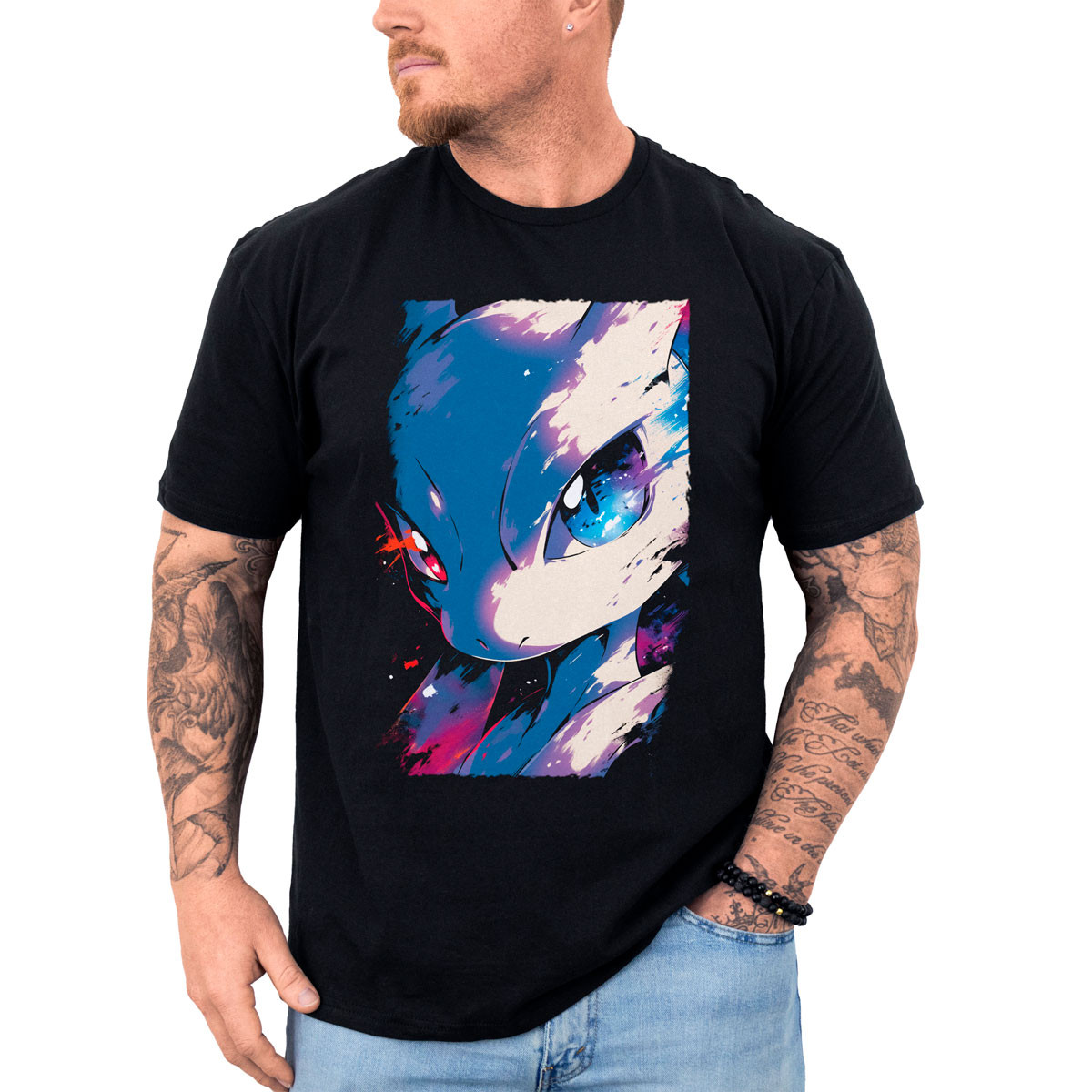 poleras-anime-estampado-mewtwo-ojos-cercanos-pok-mon