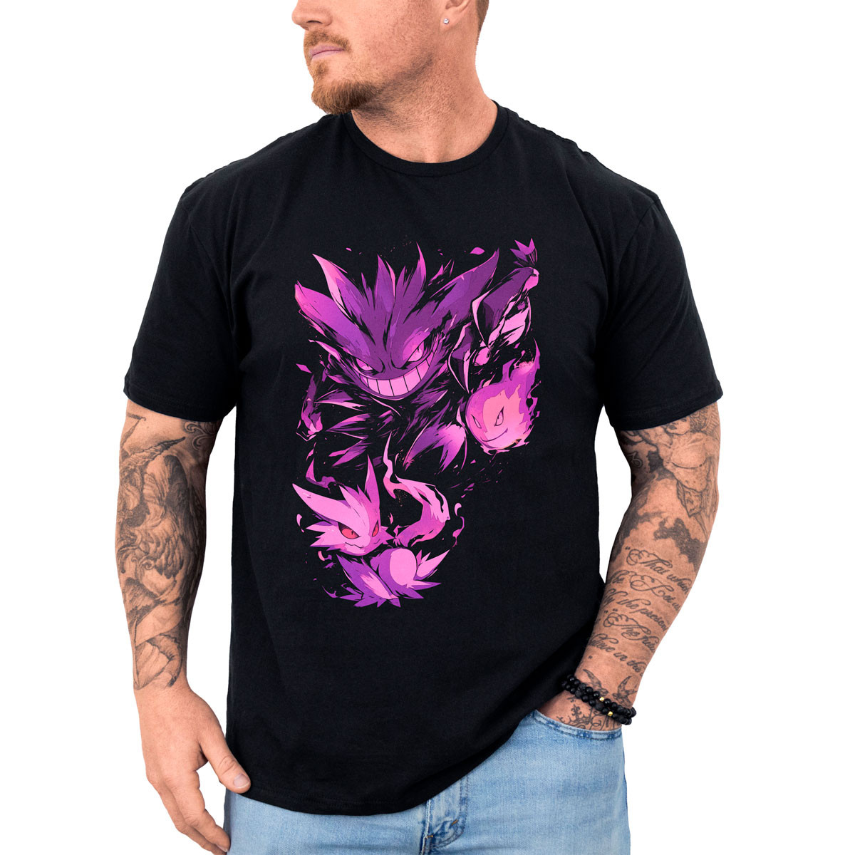 poleras-anime-haunter-lotus-estampada-frontal-entrenador
