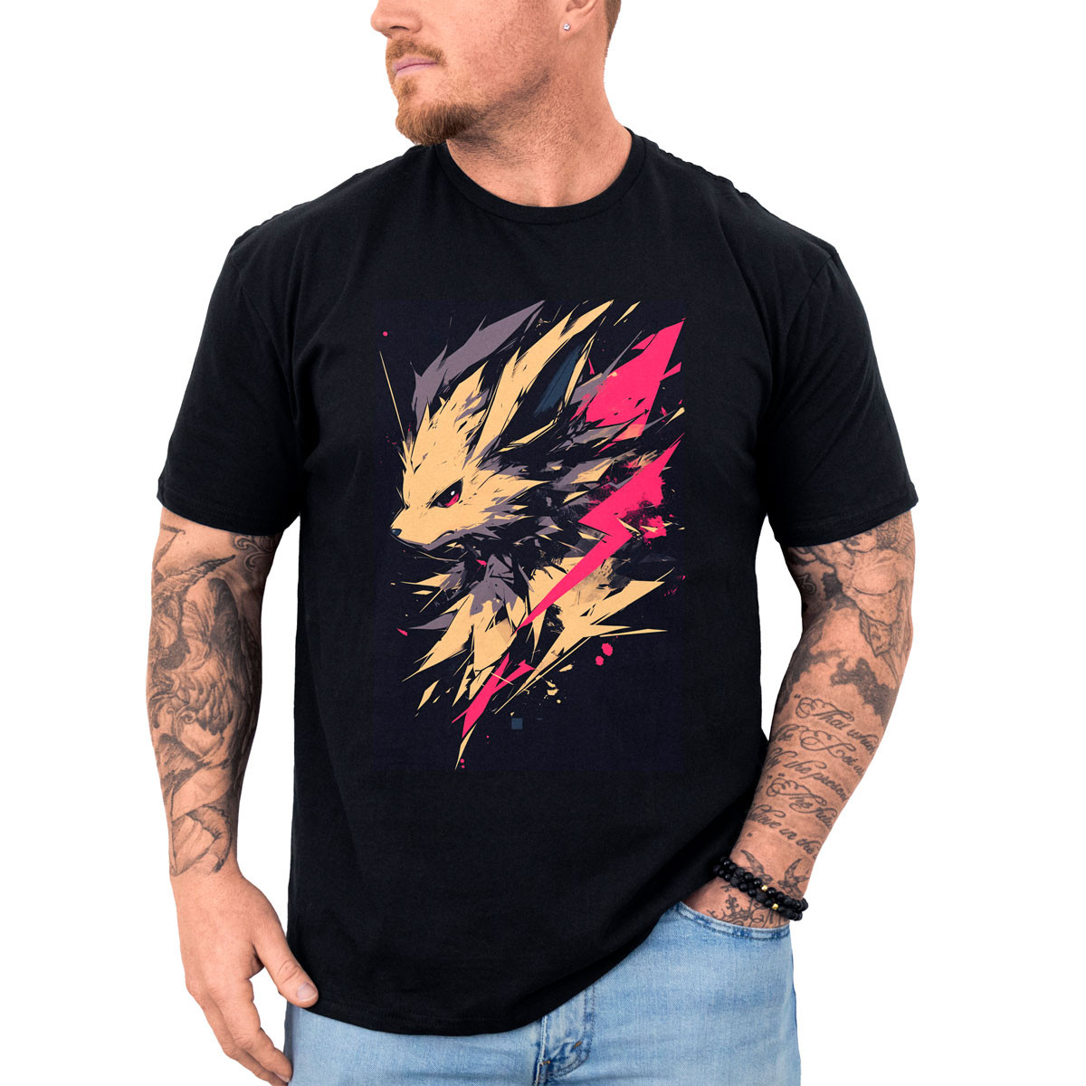 poleras-anime-jolteon-thunder-attack-dise-o-manga-corta-gym