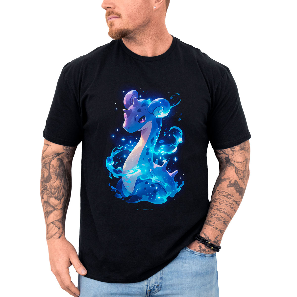 poleras-anime-lapras-brillante-estampado-batalla