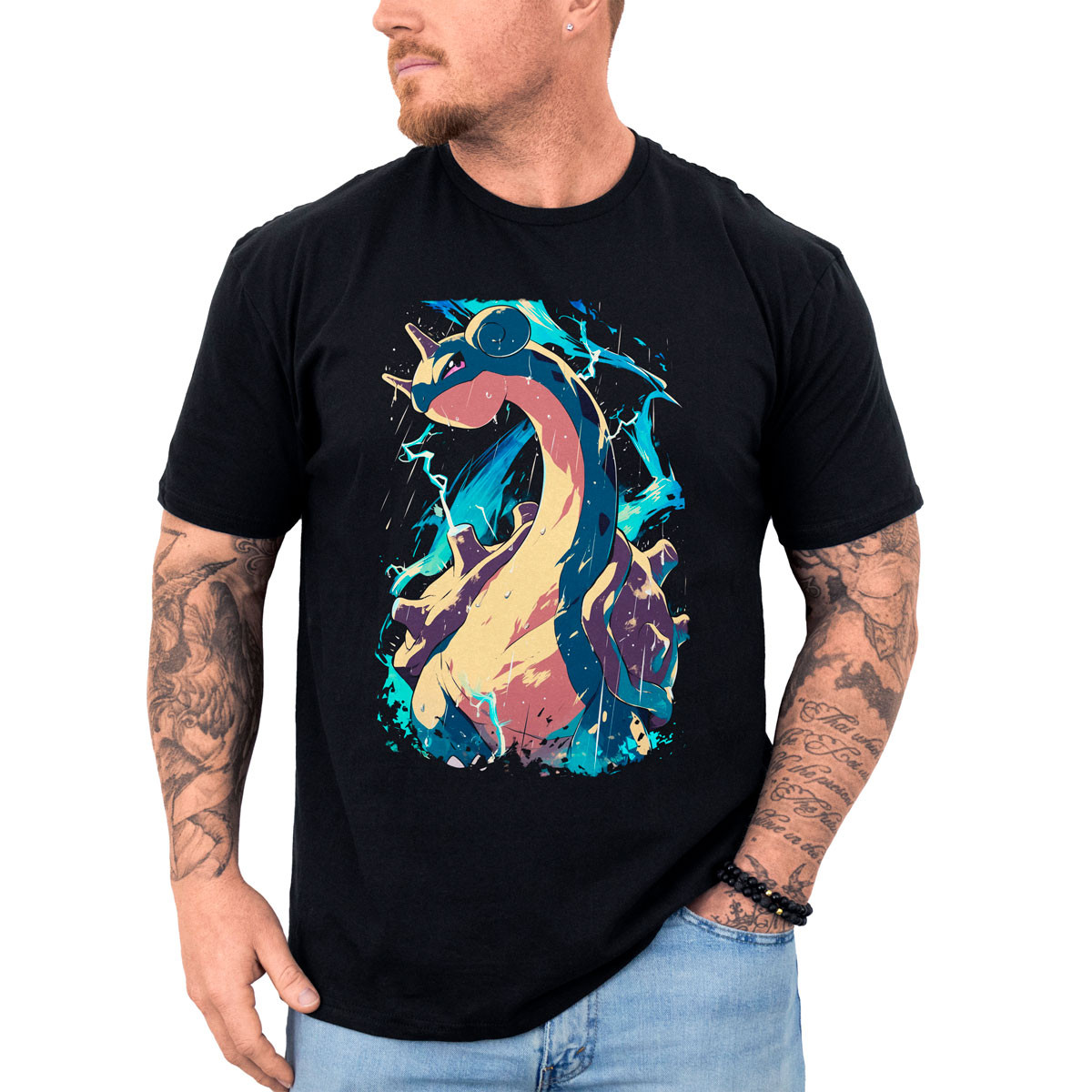 poleras-anime-lapras-rain-dance-design-batallas-pok-mon-suave