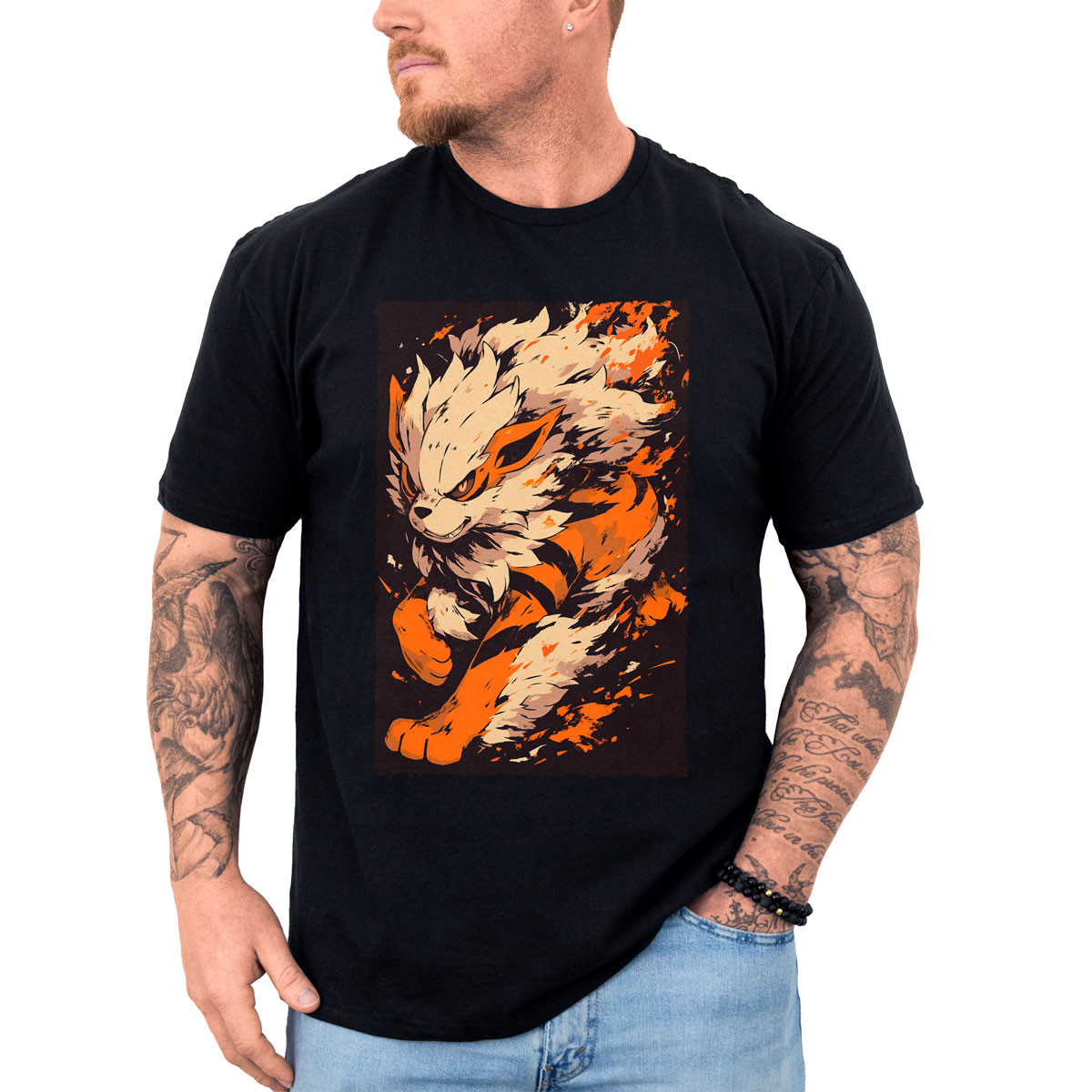 poleras-anime-sketch-arcanine-pokemon-anime