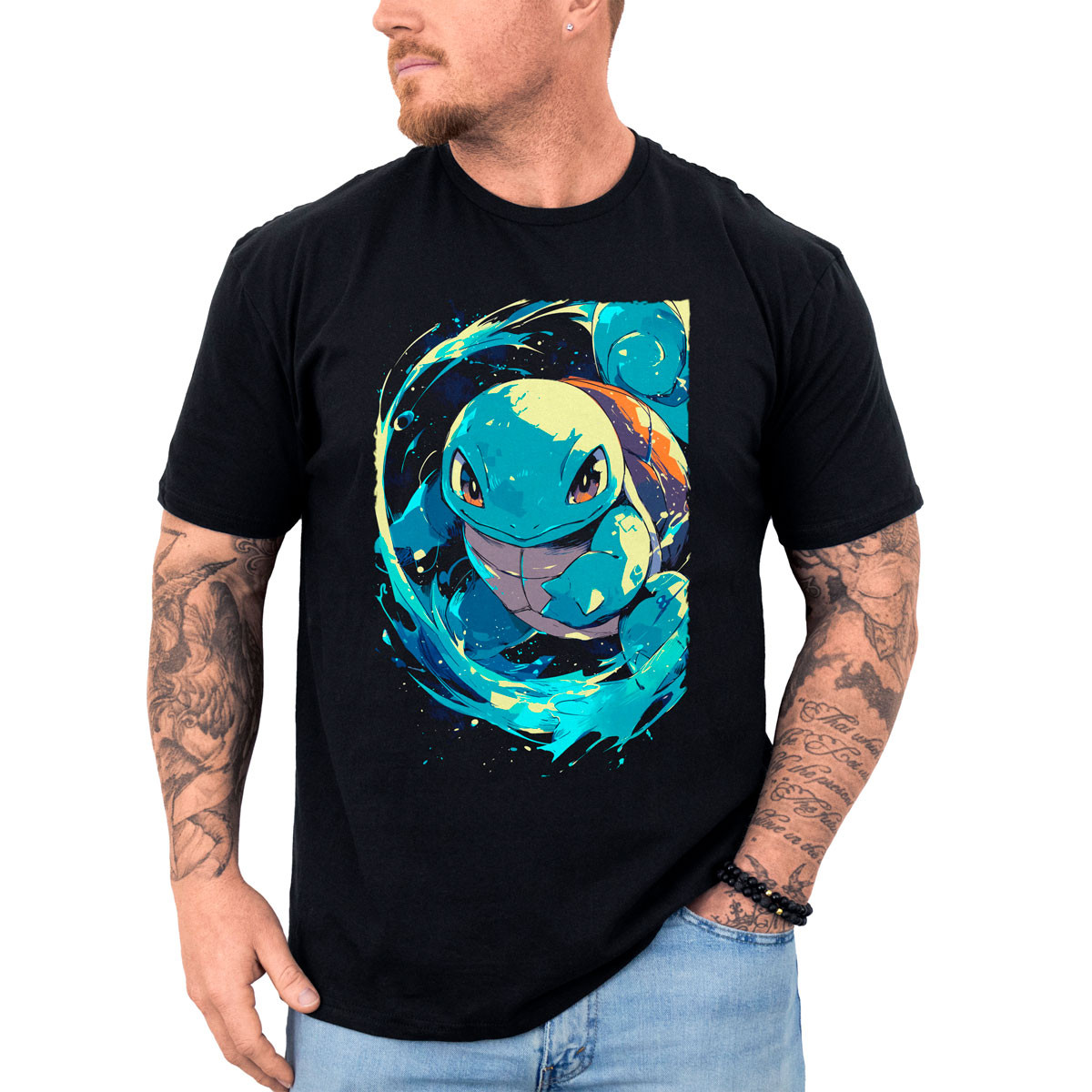 poleras-anime-squirtle-pokemon-negro-fondo-anime