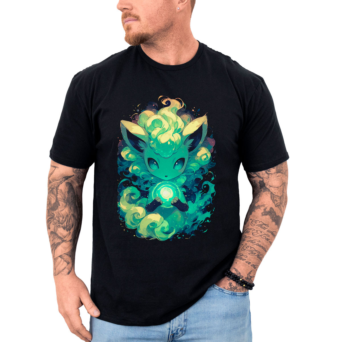 poleras-anime-vulpix-silueta-pokemon-brillante-