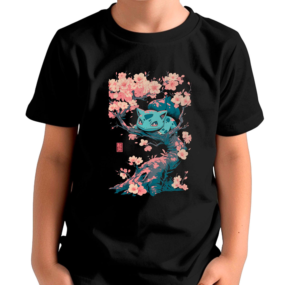 poleras-bulbasaur-en-dise-o-de-entrenador-con-flores-de-cerezo-