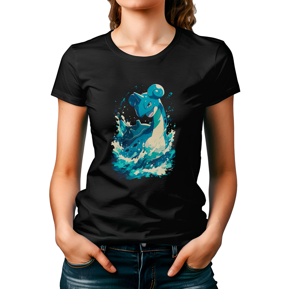 poleras-estampada-frontal-lapras-dark-pokemon-anime