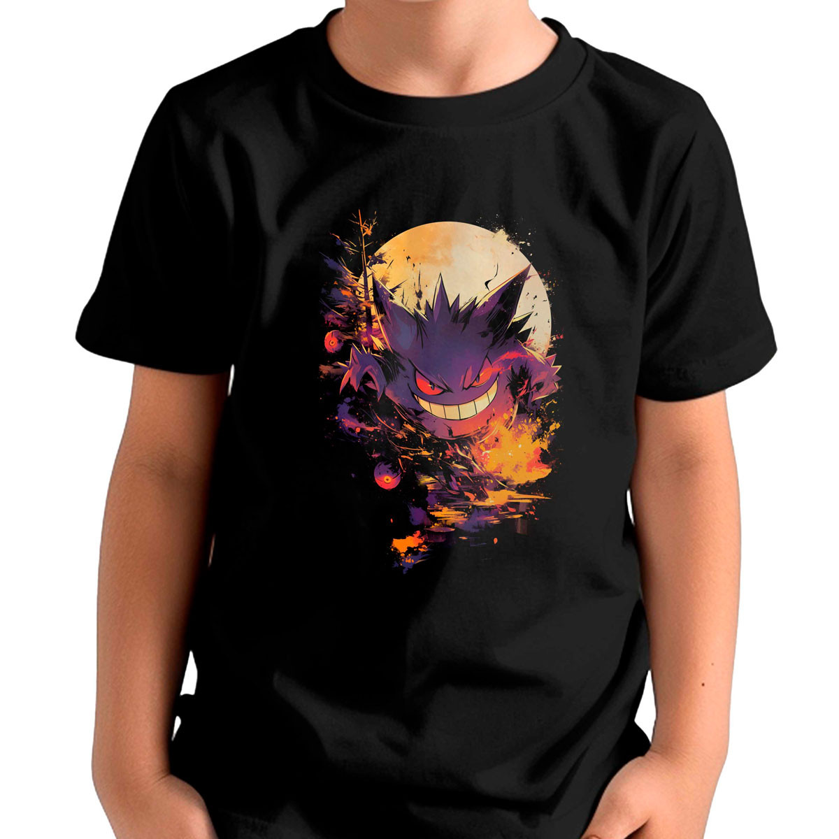 poleras-estampada-frontal-shiny-gengar-y-luna-pok-mon-brillante