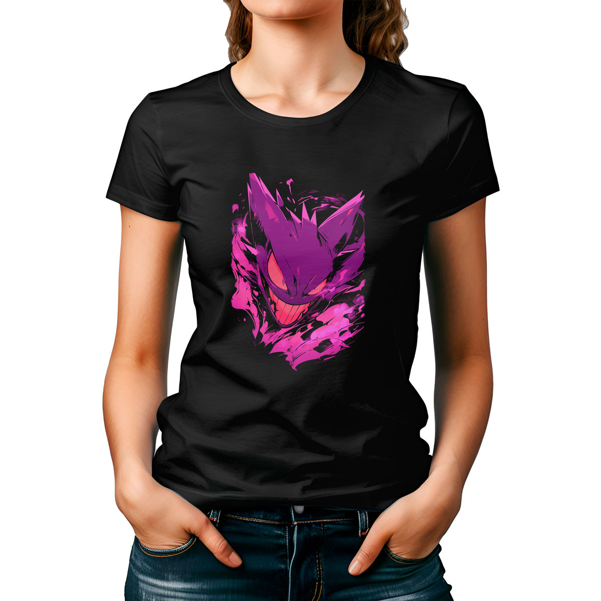 poleras-estampada-haunter-face-pokemon-anime