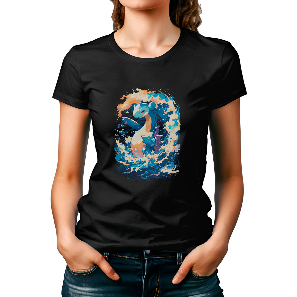 poleras-estampada-shiny-lapras-pokemon-negro-b33