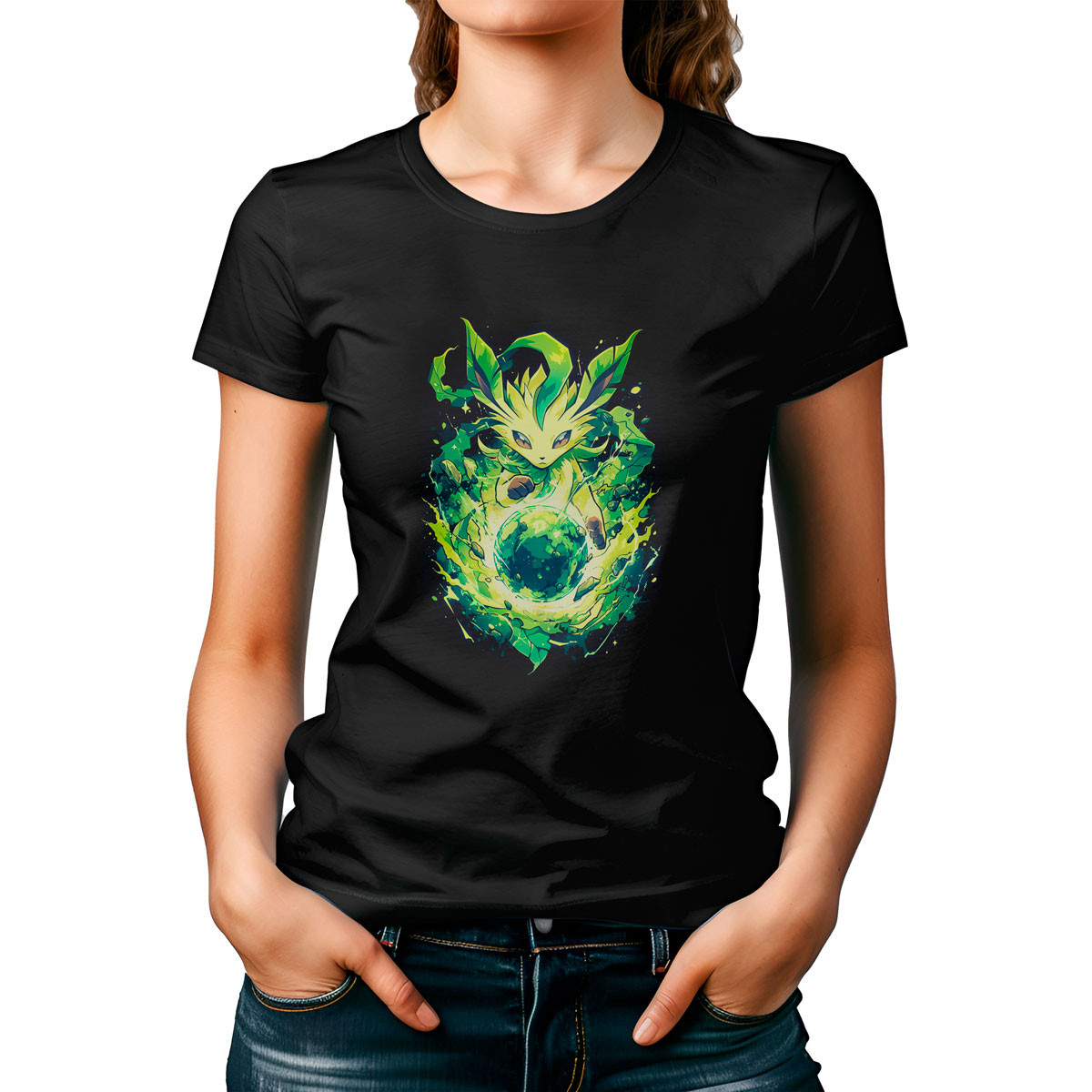 poleras-estampada-shiny-leafeon-giga-drain-pok-mon