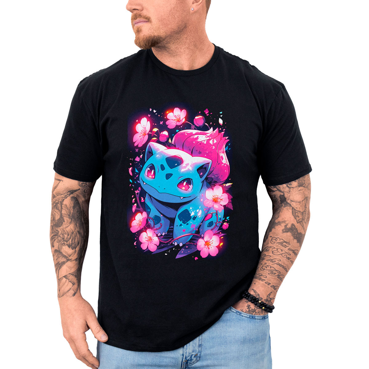 poleras-hombre-anime-bulbasaur-cerezo-pokemon-a-flores-cerezo