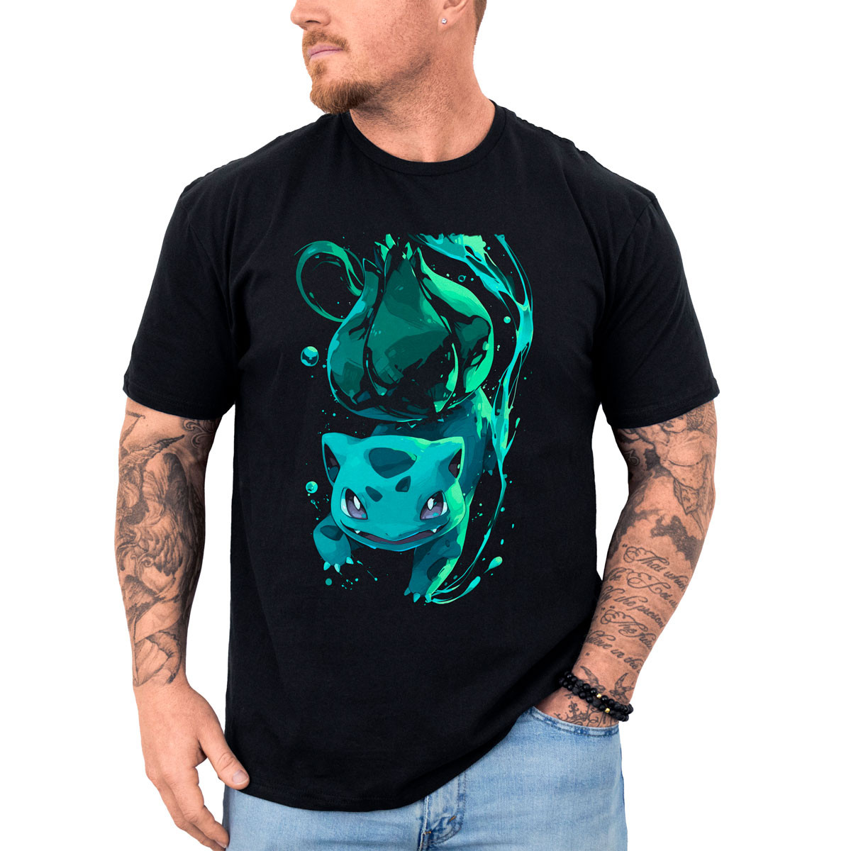 poleras-hombre-anime-bulbasaur-semilla-sanguijuela