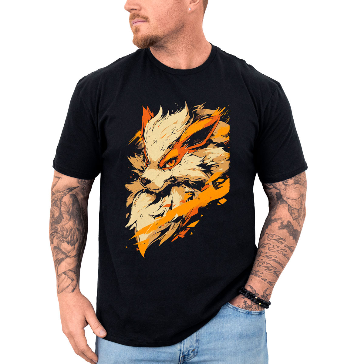 poleras-hombre-anime-dise-o-rostro-arcanine-pok-mon