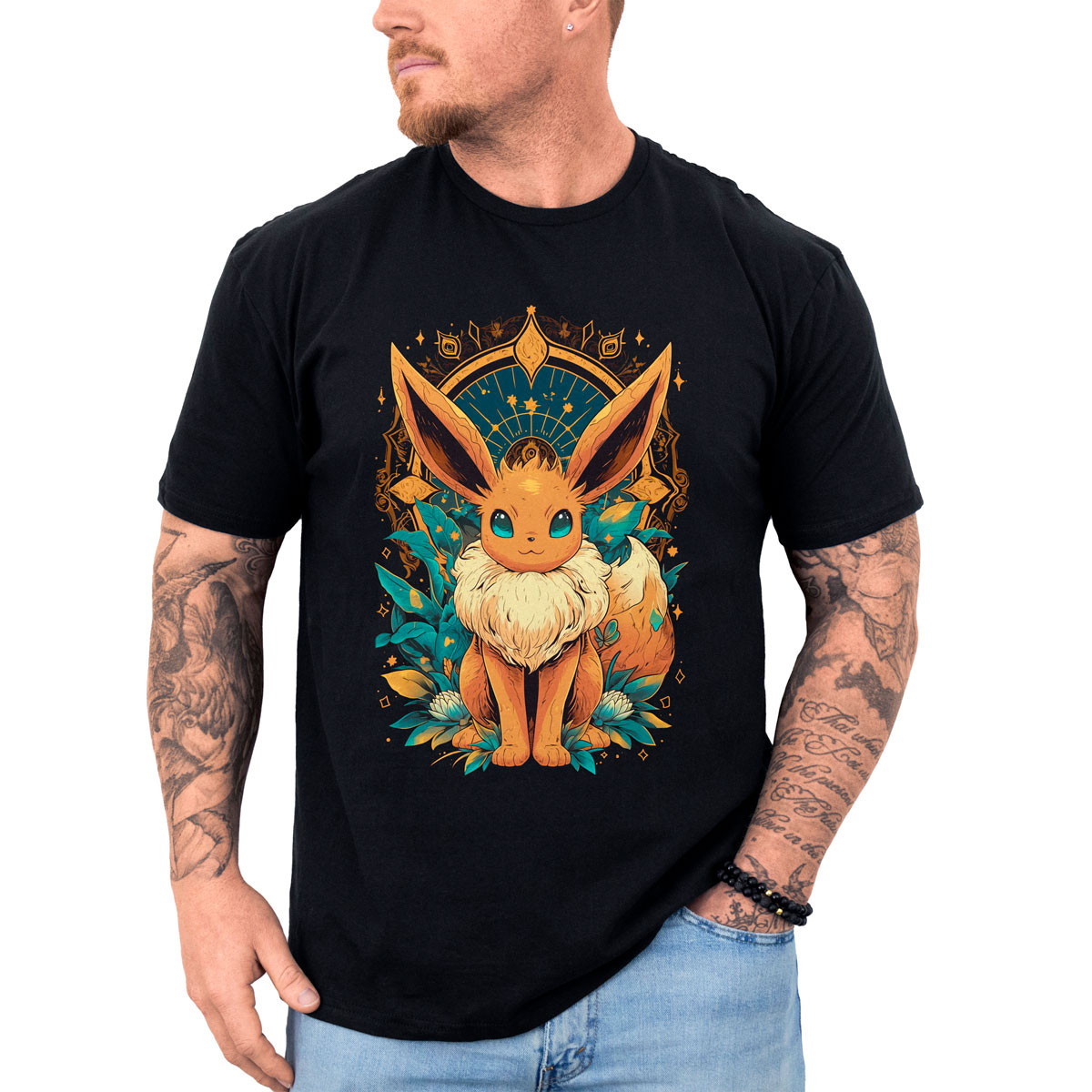 poleras-hombre-anime-eevee-covet-pok-dex-suave-design