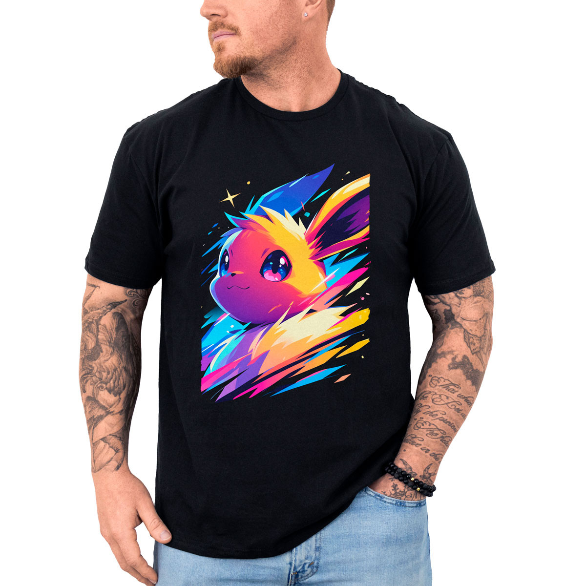 poleras-hombre-anime-eevee-face-closeup-pok-mon-