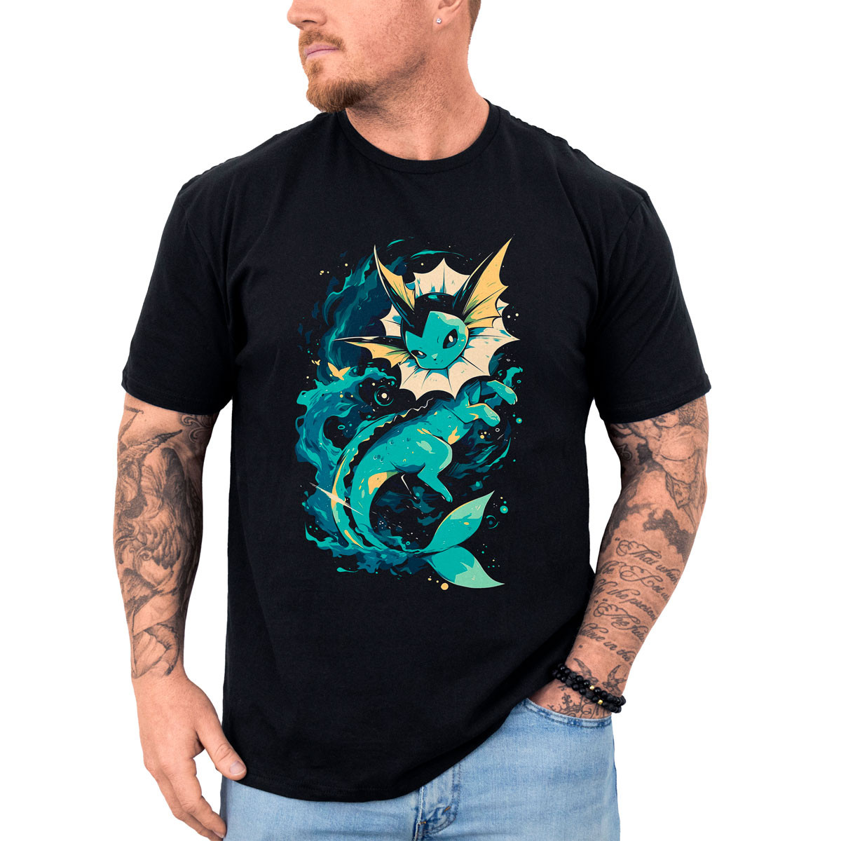 poleras-hombre-anime-estampada-vaporeon-water-pulse-pok-mon