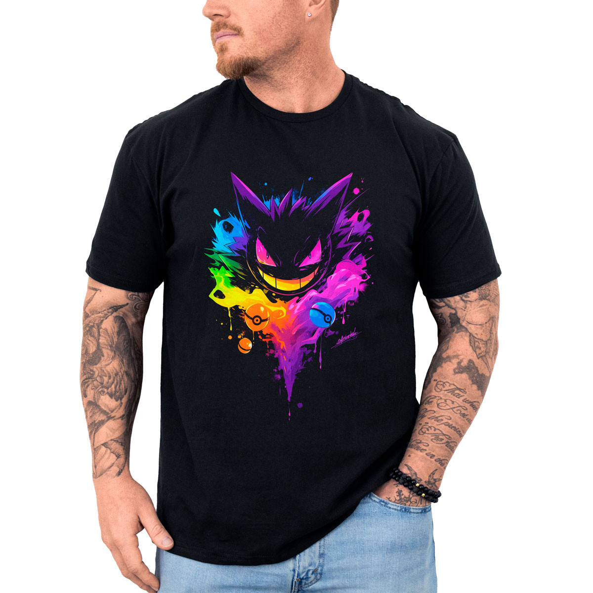 poleras-hombre-anime-haunter-hypnosis-algod-n-gym