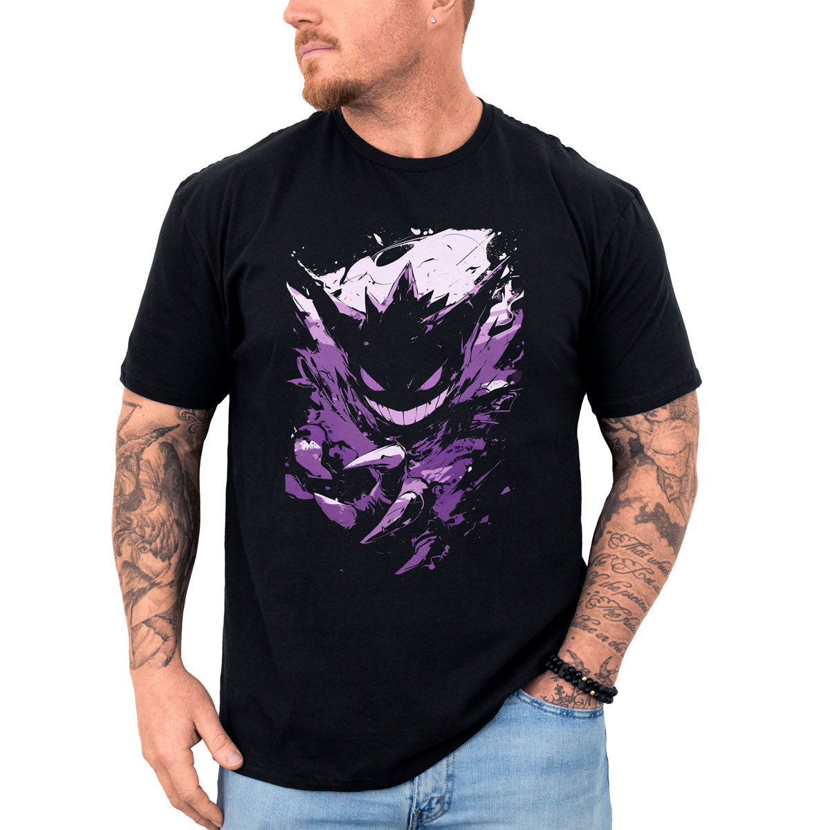 poleras-hombre-anime-haunter-pokemon-fondo-negro