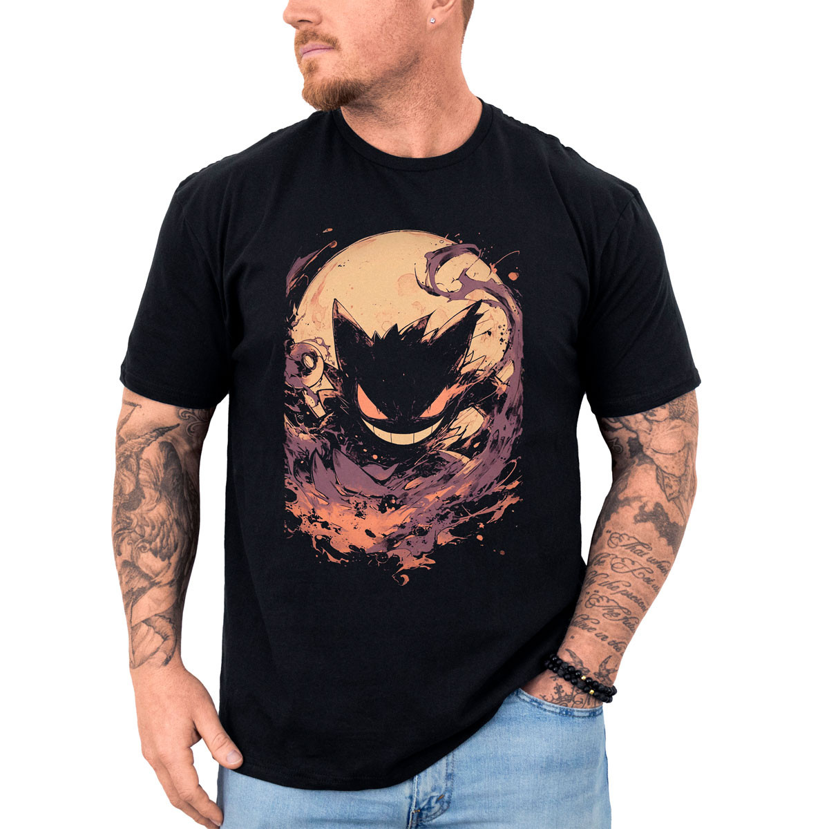 poleras-hombre-anime-haunter-y-luna-pok-mon