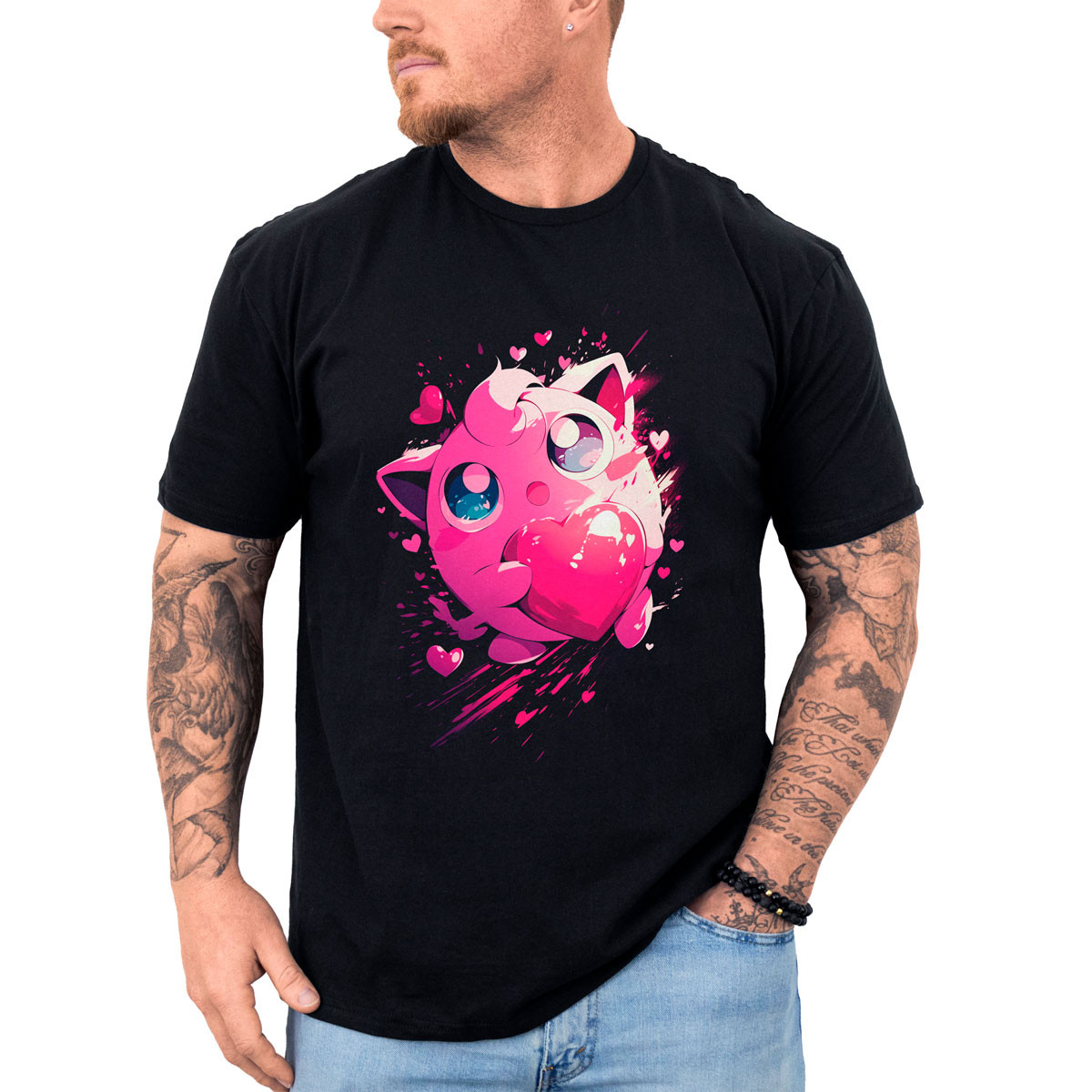 poleras-hombre-anime-jigglypuff-sweet-kiss-estampada