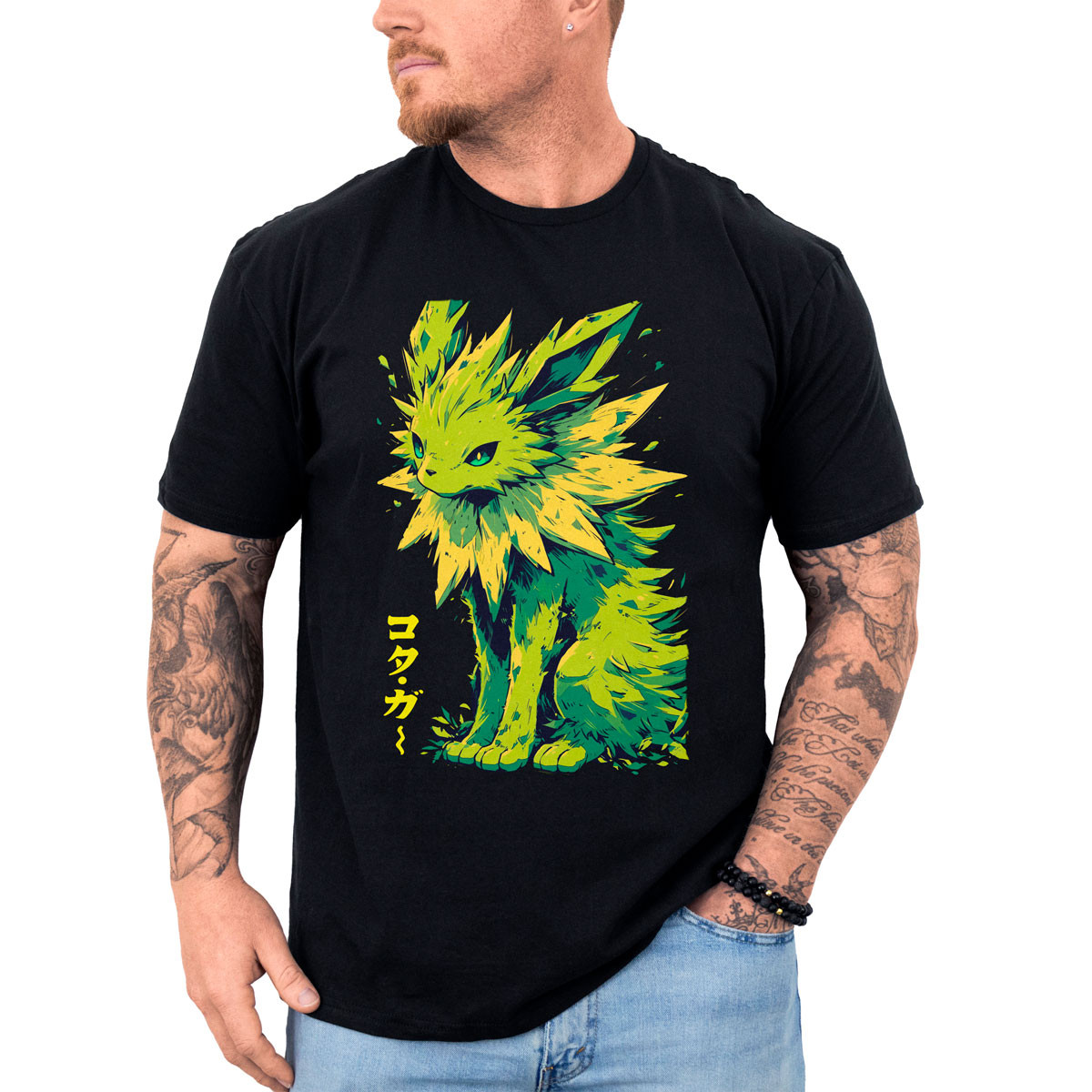 poleras-hombre-anime-jolteon-ink-pok-mon-batallas-corta