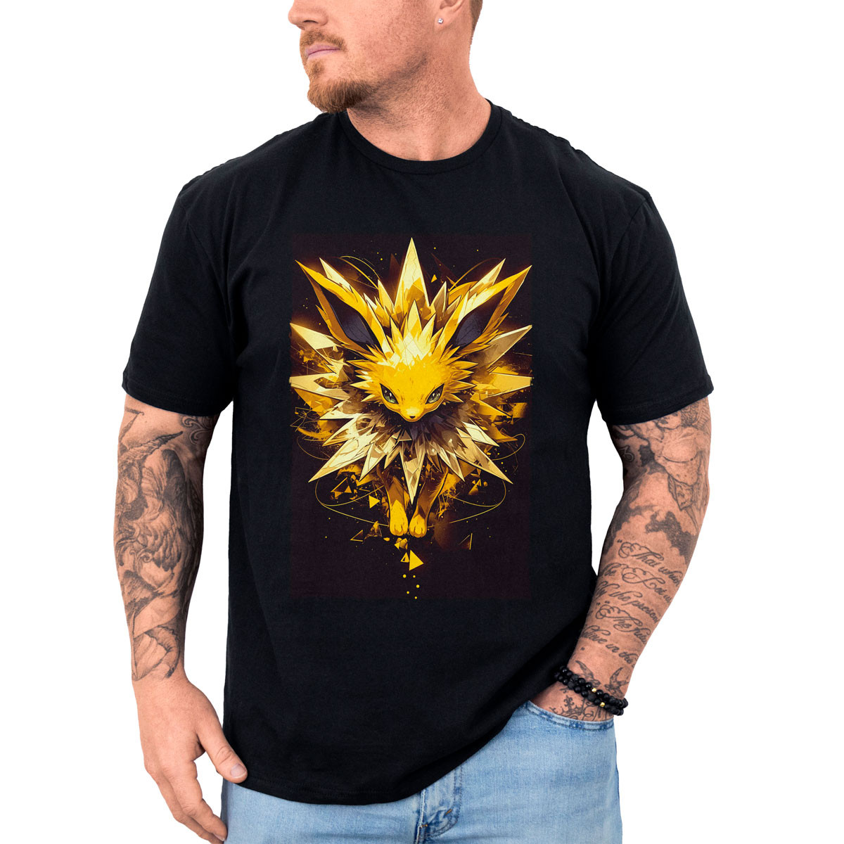 poleras-hombre-anime-jolteon-lotus-alta-calidad
