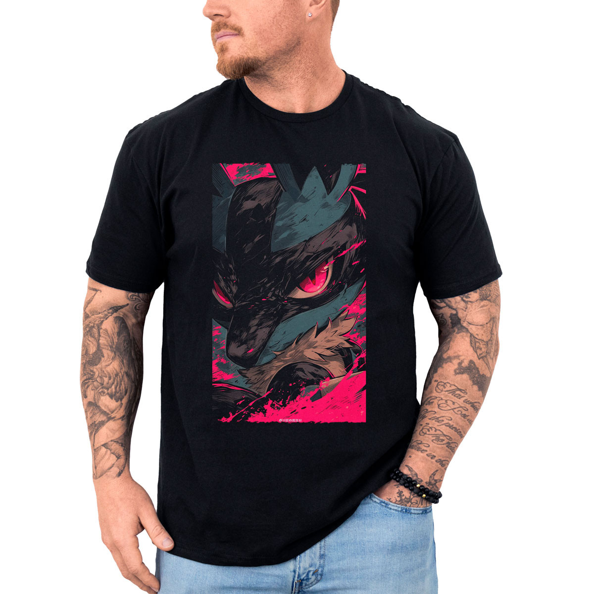 poleras-hombre-anime-lucario-eyes-negro