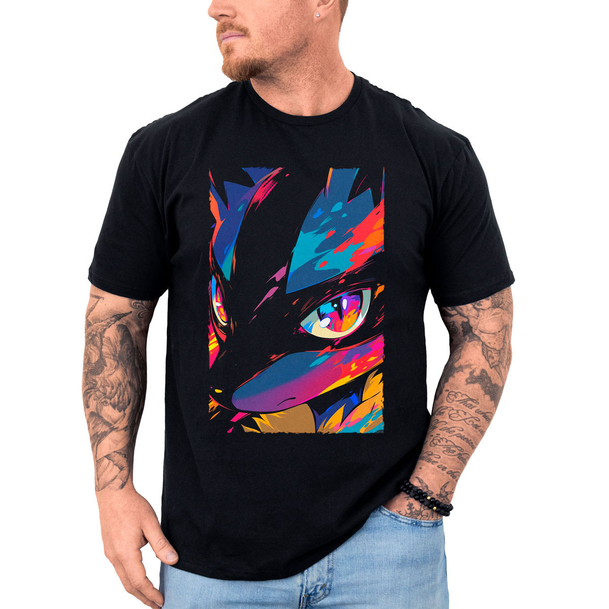 poleras-hombre-anime-lucario-ojos-pokemon-anime