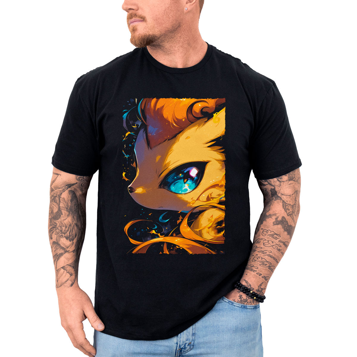 poleras-hombre-anime-manga-corta-vulpix-ojos-cerrados-dise-o-anime