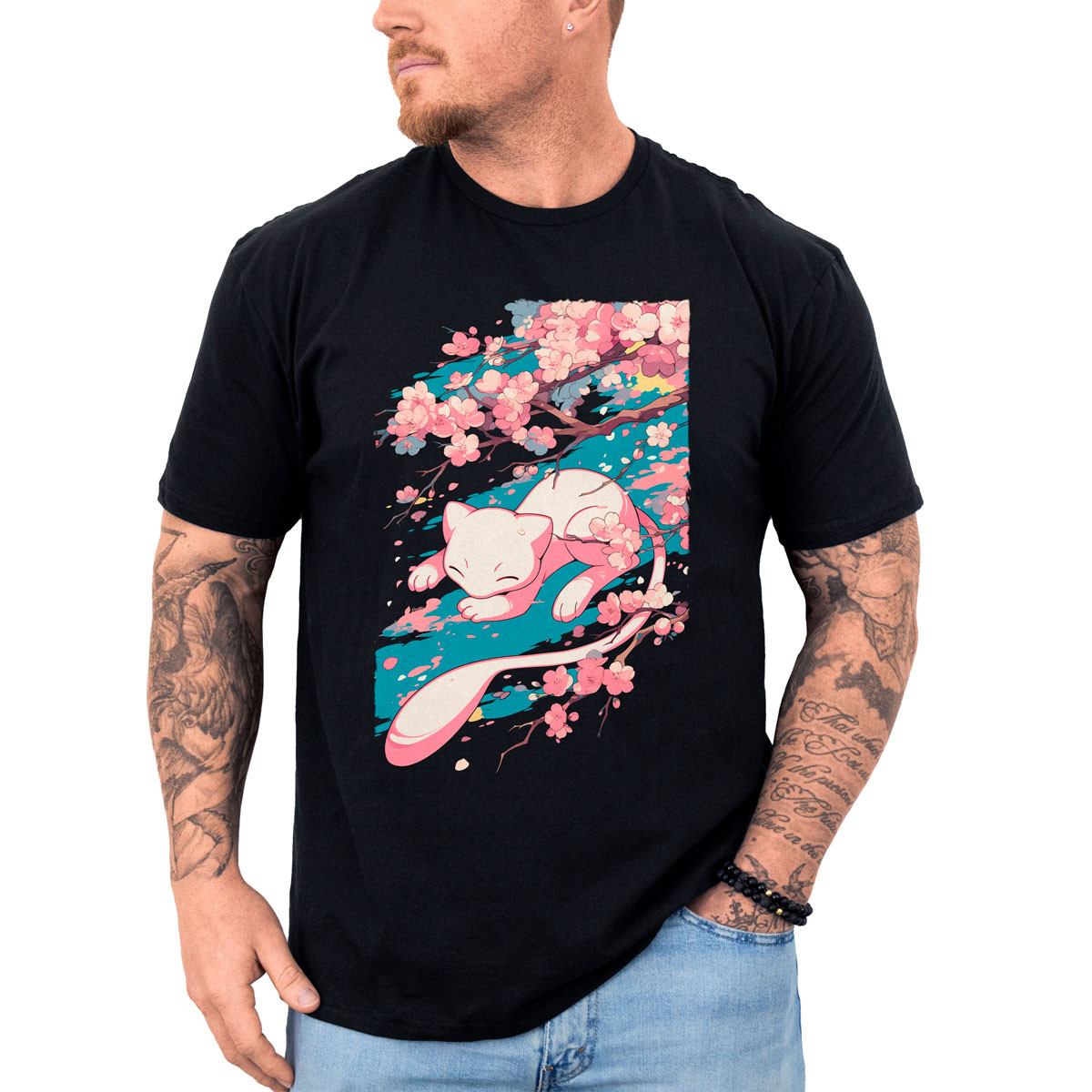poleras-hombre-anime-mew-cherry-blossoms-batalla-anime