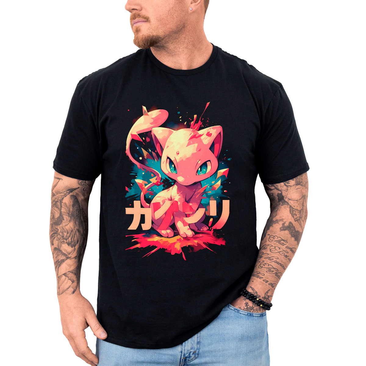 poleras-hombre-anime-mew-ink-style-para-batalla