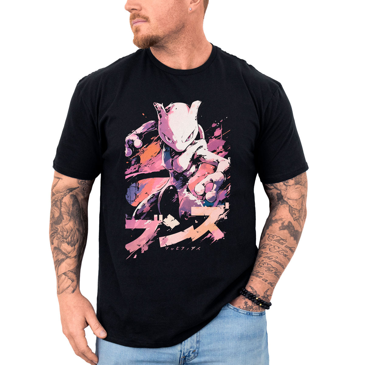 poleras-hombre-anime-mewtwo-ink-style-pok-mon-batallas