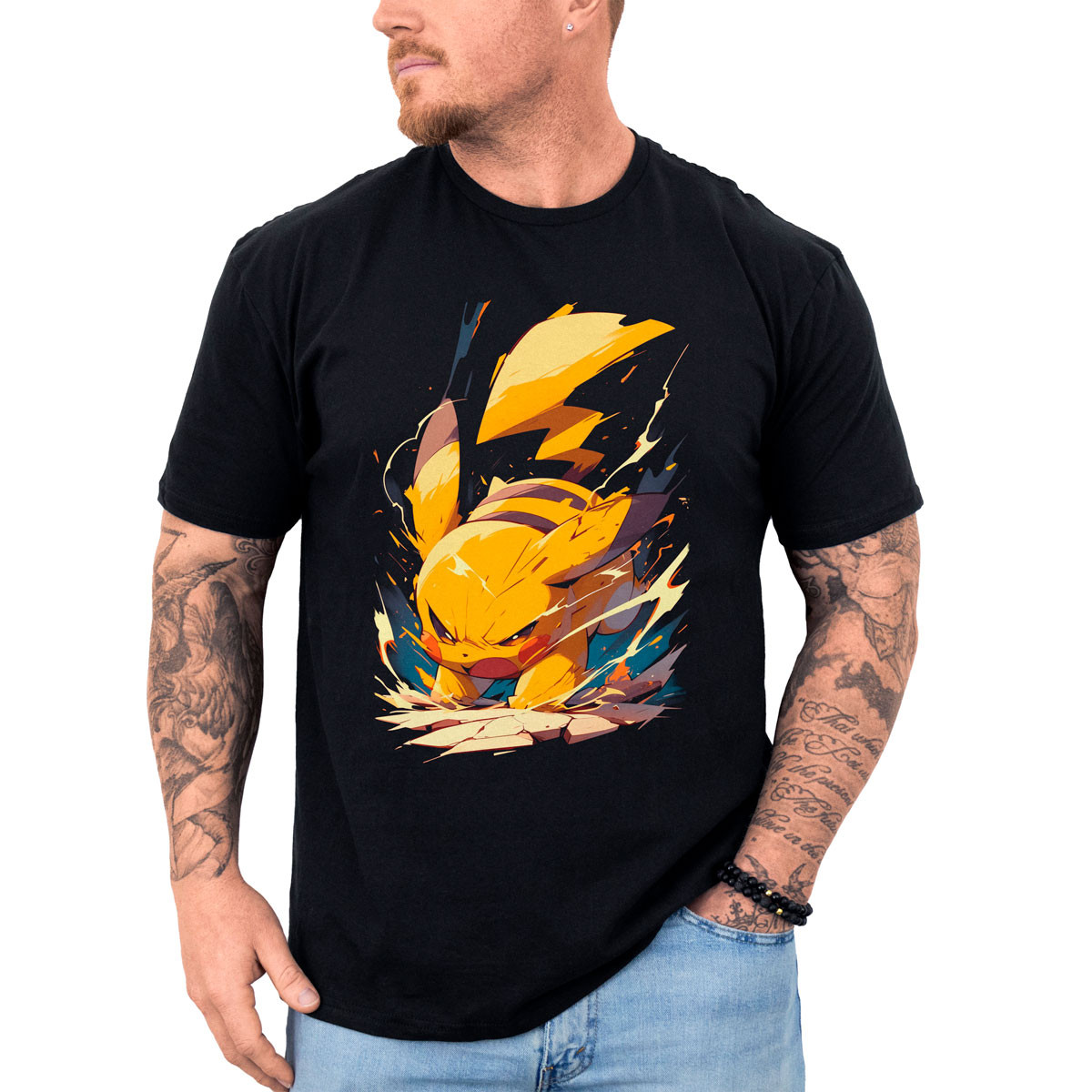 poleras-hombre-anime-pikachu-full-power-design