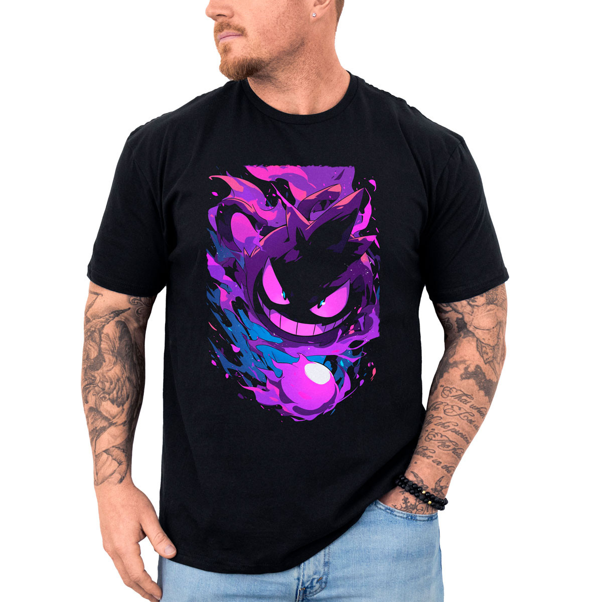 poleras-hombre-anime-suave-pok-dex-gastly-cute