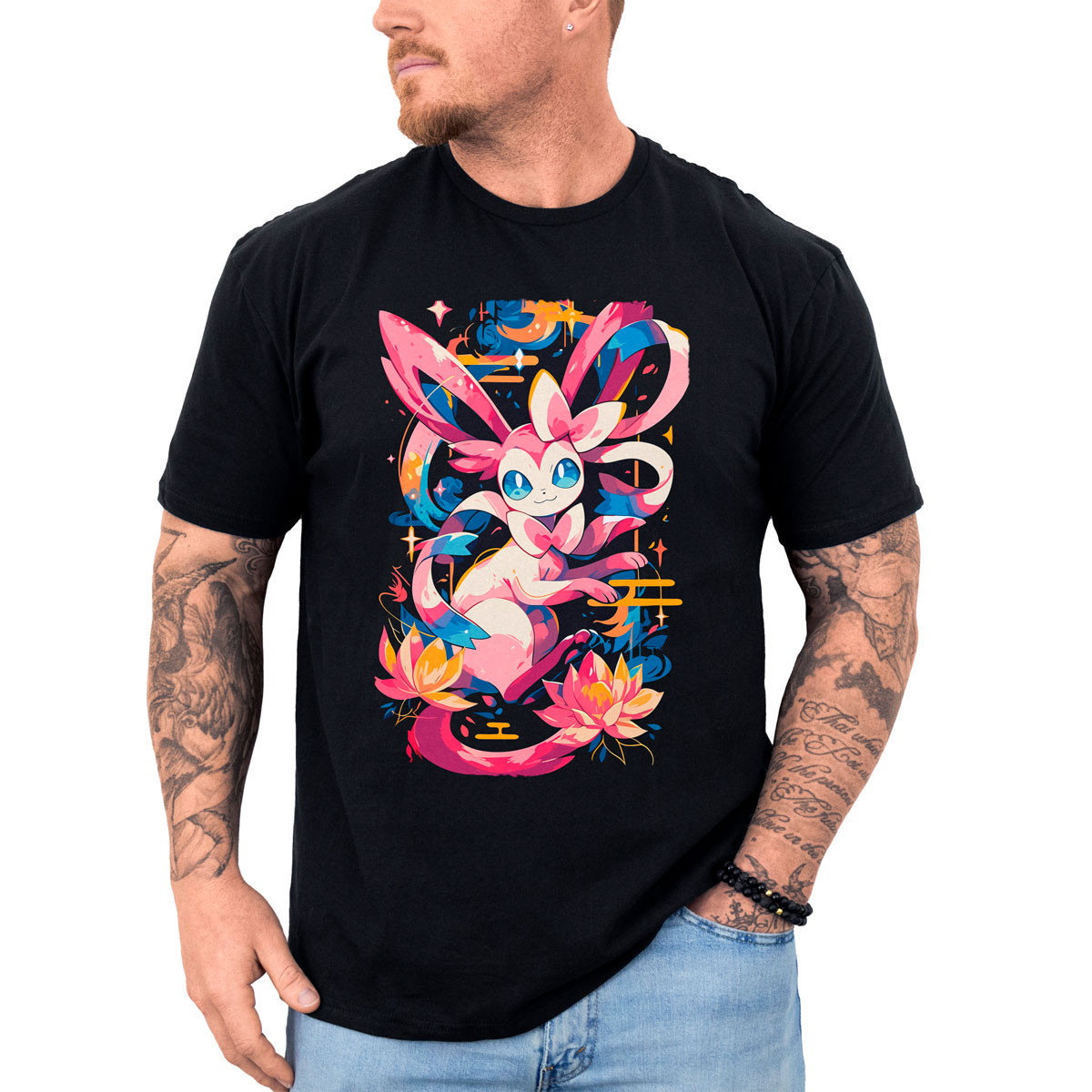 poleras-hombre-anime-sylveon-lotus-batalla-negra