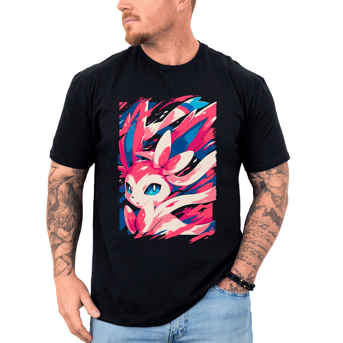 poleras-hombre-anime-sylveon-pok-mon-batallas-face-negra