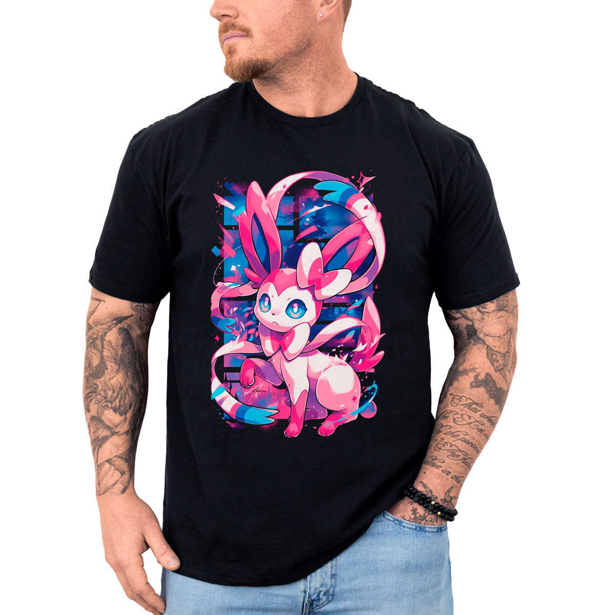 poleras-hombre-anime-sylveon-pokemon-batallas