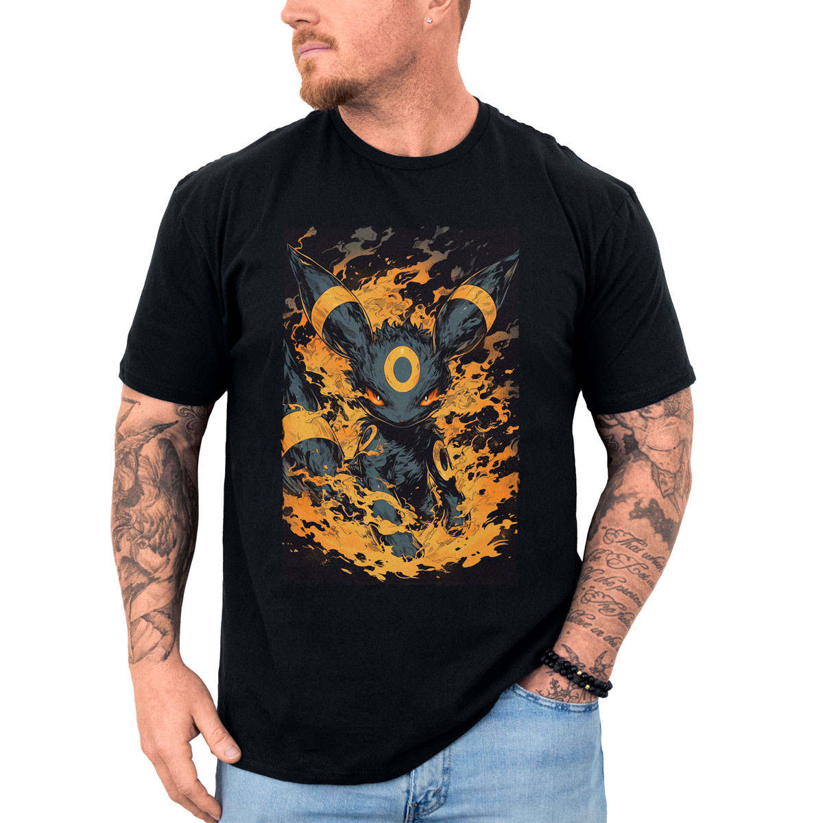 poleras-hombre-anime-umbreon-atacando-pok-mon