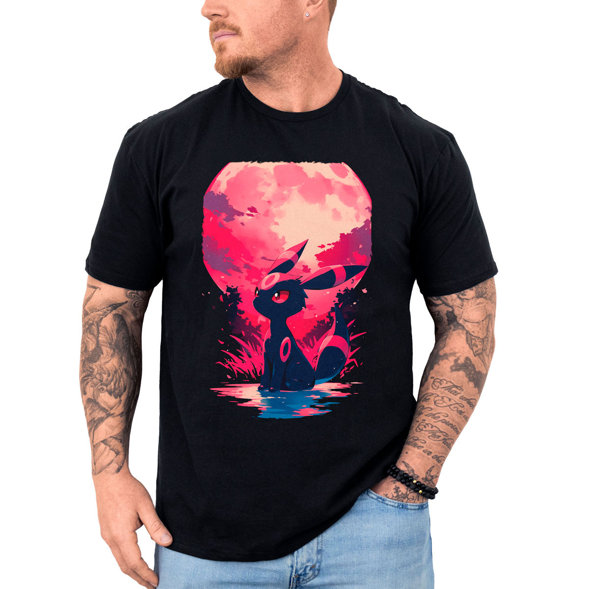 poleras-hombre-anime-umbreon-y-luna-pok-mon