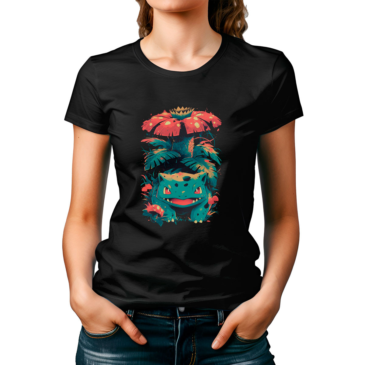 poleras-manga-corta-batalla-venusaur-pokemon-anime-brillo-negro-23